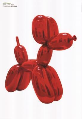 Balloon Dog (Red) by Jeff Koons