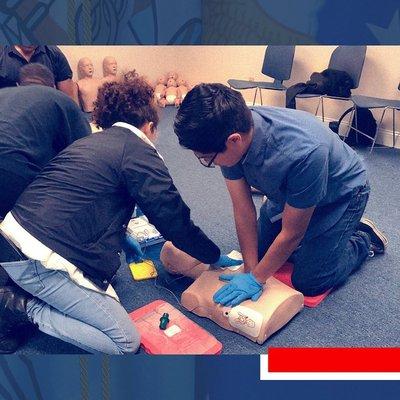 CPR Training at Veterans Transition Support