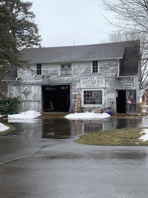 Lots of True antiques and primitives in three buildings