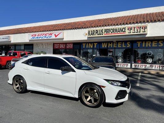 Brand new rims and tires