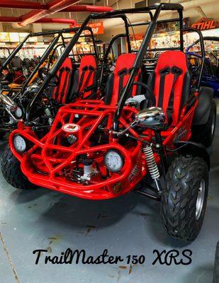 Go-Kart. New Red TrailMaster 150 XRS