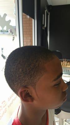 My son's haircut