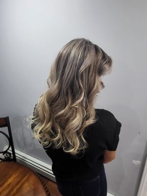 Natural Fun Silver toned Highlight Ombre