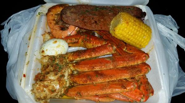 Snow Crab combo $19.99 Yummy!