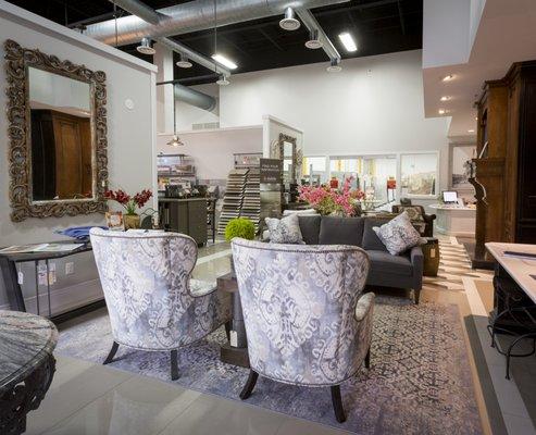 Large selection of home furnishings and accessories.