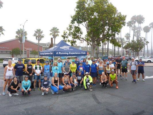 Saturday morning Long Beach Marathon Training