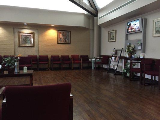 Nice big waiting room.