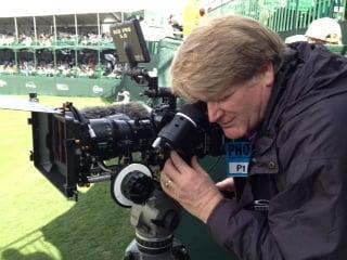 David W Jones shooting on the 16th hole Phoenix Open