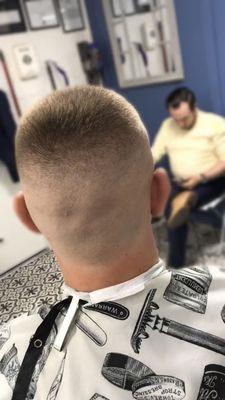 High and tight skin fade