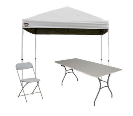 Tables chairs and tents! 10x10x, 10x20