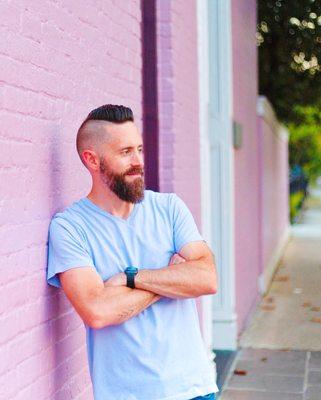 Haircut and beard trim