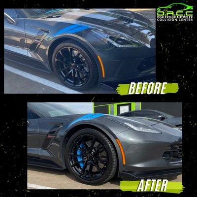 Powder coat to match Brake Calipers 
 2017 CHEVROLET CORVETTE 
 Contact us today (972)242-0092