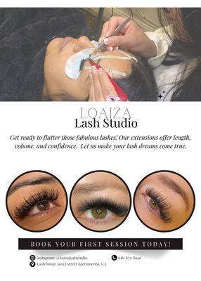 Give lash extensions a try and save time in the morning!