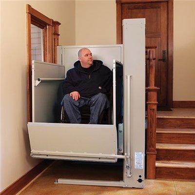 Wheelchair elevator vertical platform porchlift mobile home scooter lift