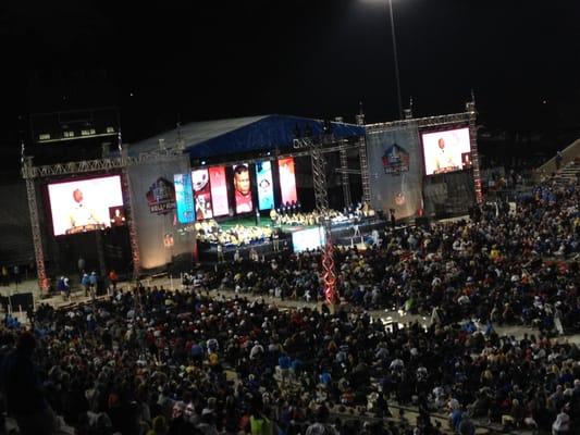 Pro Football Hall of Fame Enshrinement Ceremony