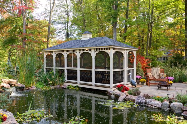 We design and build custom Pavilions, Gazebos, Pergolas & more!