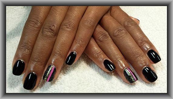 Shellac Nails by Jenny w/Nail Art