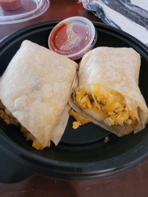 Breakfast burrito