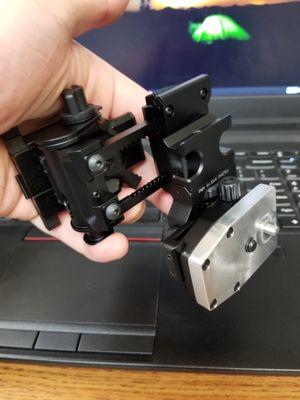 Wilcox L3 Axis Bridge with custom Sionyx mount/adapter