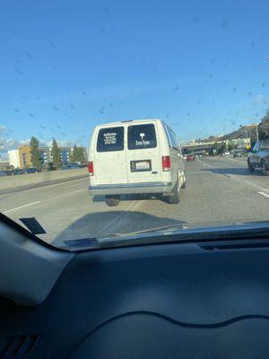 Aggressive work van