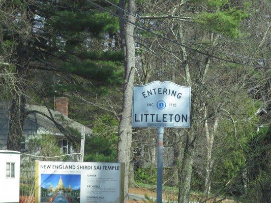 Entering Littleton from Groton.