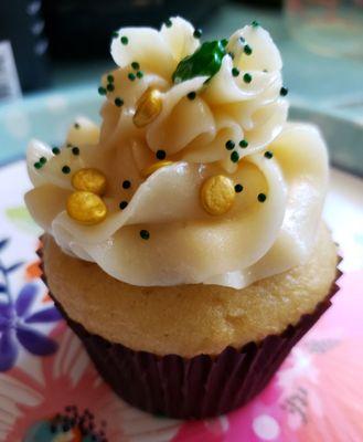 Bailey's cupcake for St. Patrick's Day