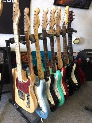 New and used Fender guitars