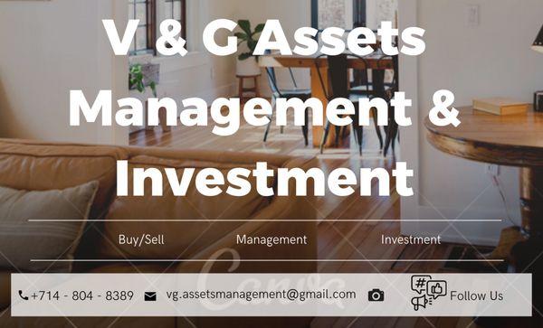 V & G Assets Management Inc