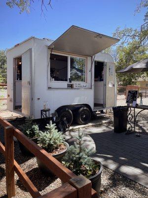 Cutest little coffee cart