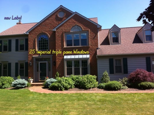 Triple pane replacement windows