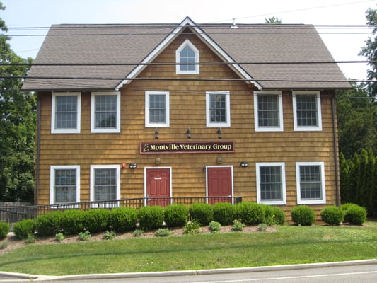 Front of hospital