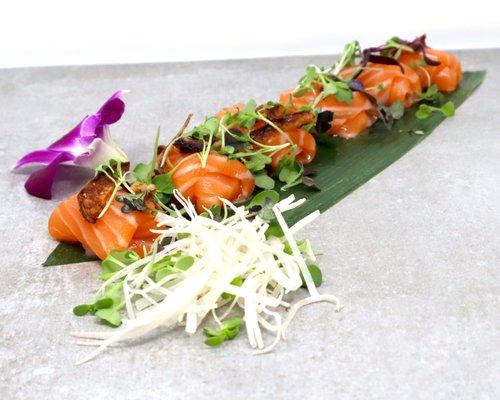 Salmon Carpaccio