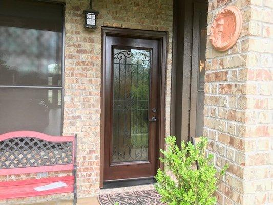 Wood and Iron Door