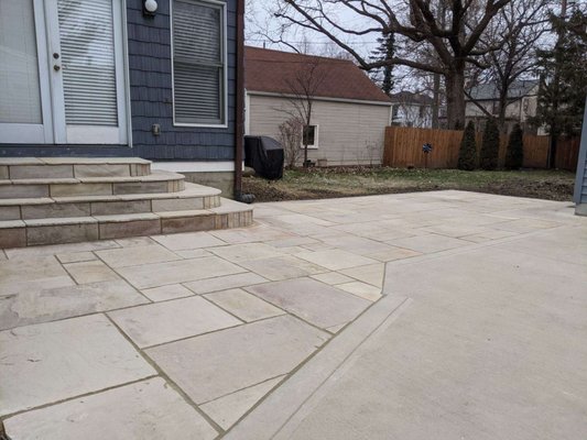 Patio completed by Mod Squad