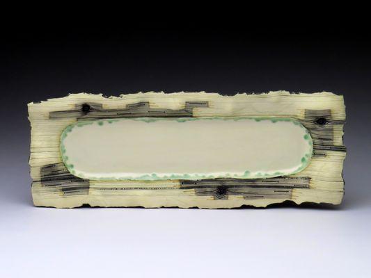 Faux Birch Platter.