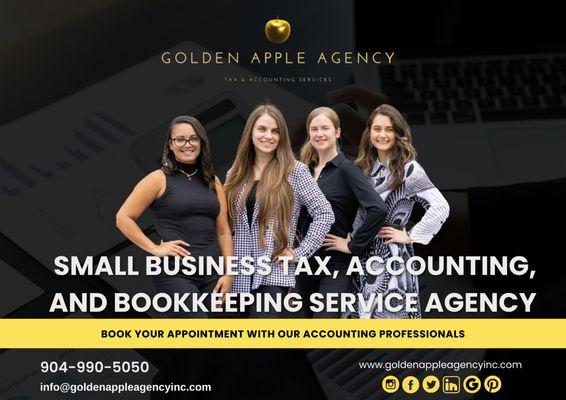 Small Business Tax, Accounting,
and Bookkeeping Service Agency

Book Your Appointment with Our Accounting Professionals