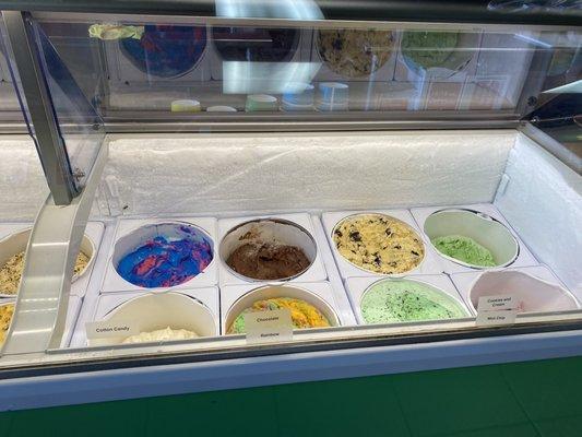 Thriftys Ice cream options