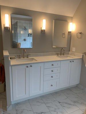 Custom master bath