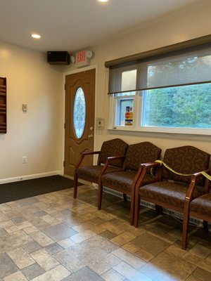 Waiting room area.