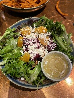 Roasted beet salad