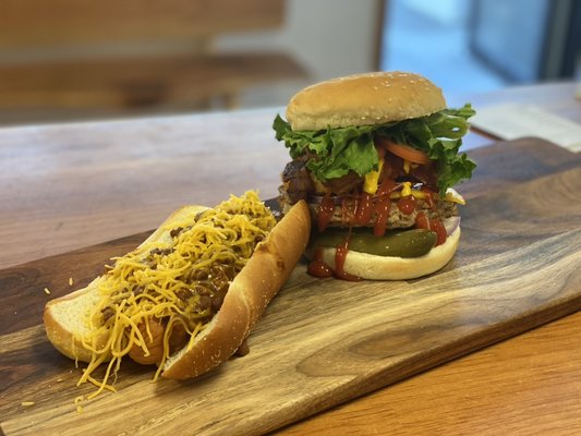 Every Friday is build your own hot dog or hamburger! Get creative! Go wild!