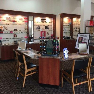 Taking care of all your eyeglass and contact lens needs.