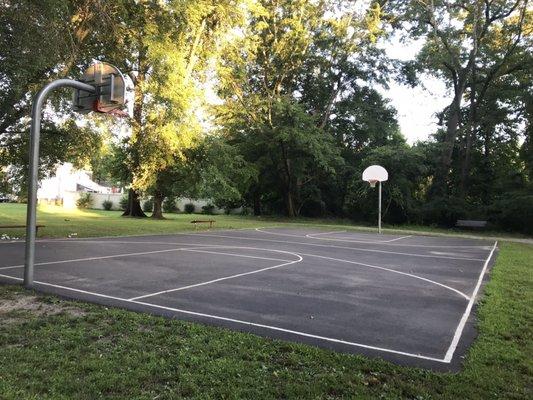 Basketball area