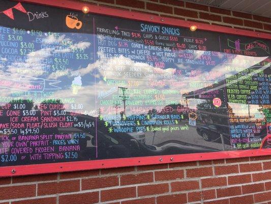 Great menu variety