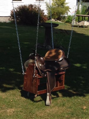 Saddle swing