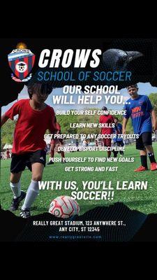 Crows School of Soccer 786-468-5979