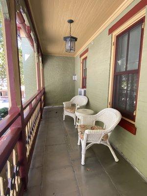 Sangiovese Room porch