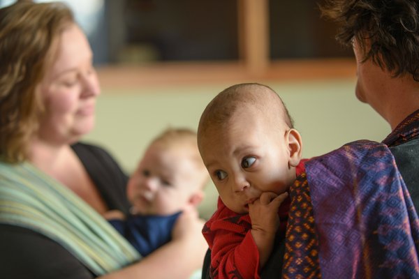 One of our gatherings - sharing stories about birth and postpartum