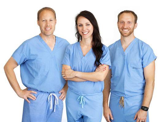 Plastic Surgery Team
-left to right
Dr. Jim Tidwell
Dr. Janae Kittinger
Dr. Ben Kittinger
Specialists in cosmetic surgery