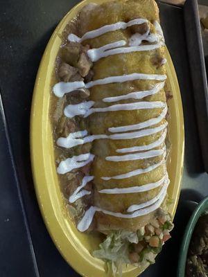 Delicious "Special Burrito".